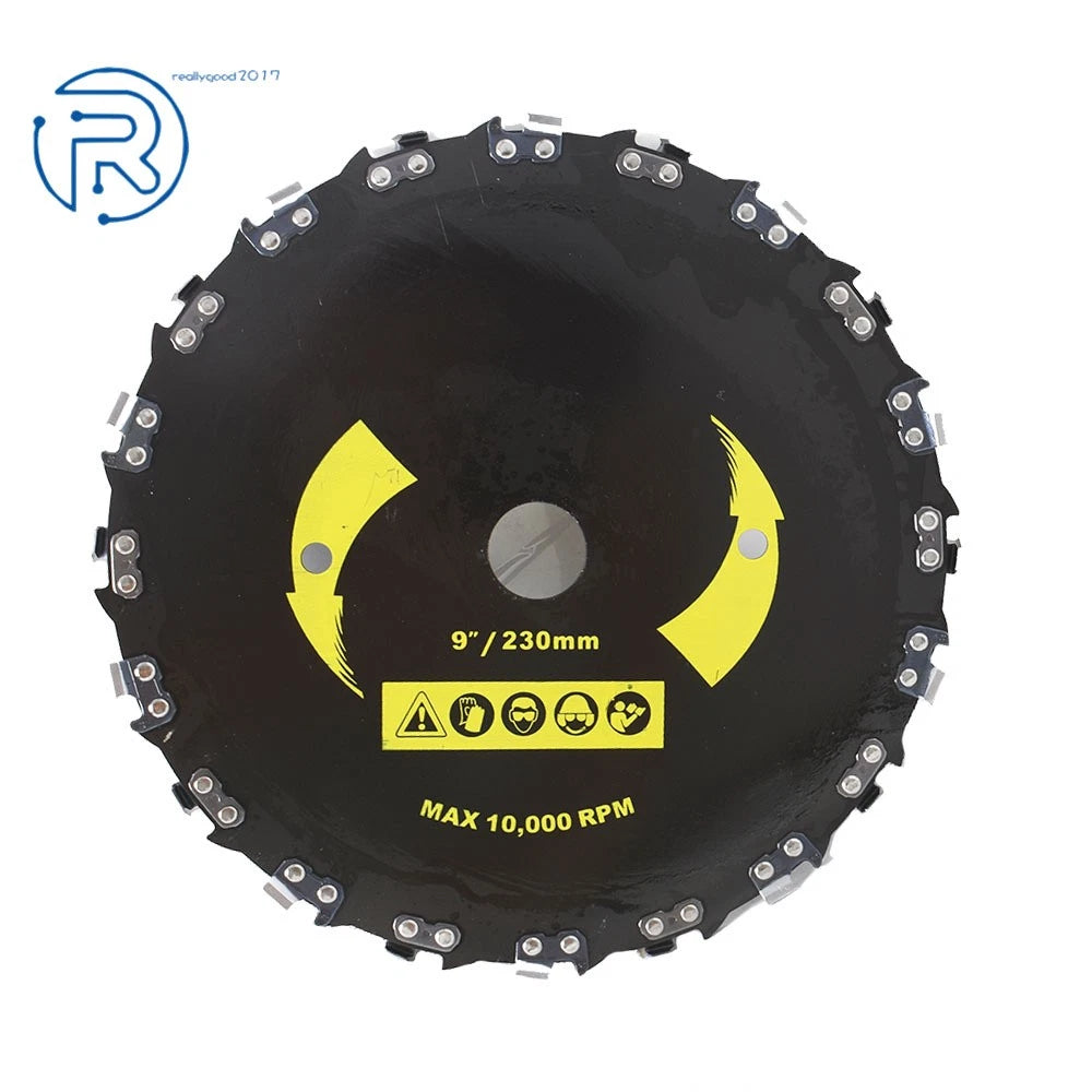 9" Brush Cutter Blade for Gas/Electric Trimmer