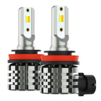 H8 H11 Dual Color Switchback LED Fog Light Bulbs 30W 4000LM for