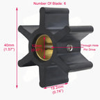 Sea Water Pump Impeller for Entec West 4.2 kW Engines