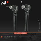 2X Front Outer Side Tie Rod End for Honda CR-V (2007-2011)