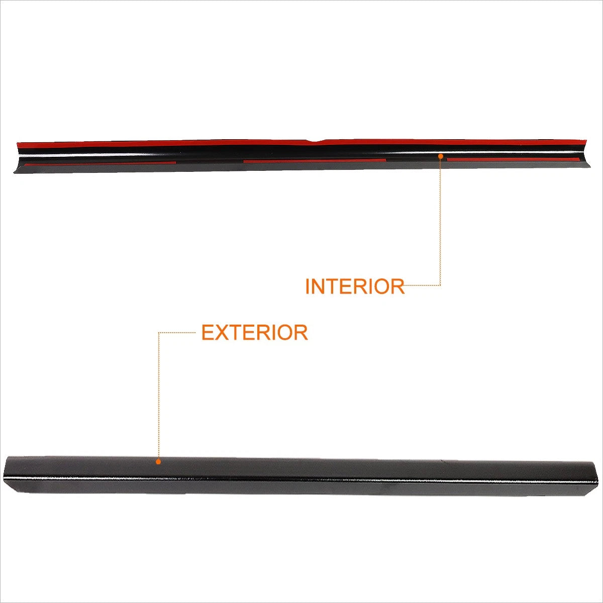 Tailgate Molding Cap Cover for Nissan Frontier (2013–2015)