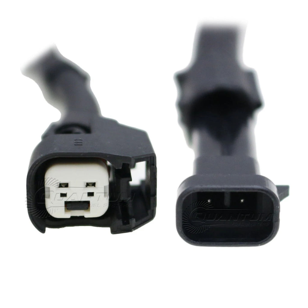Set of 2 Injector PnP Adapters EV6/EV14 USCAR to DELPHI Wired