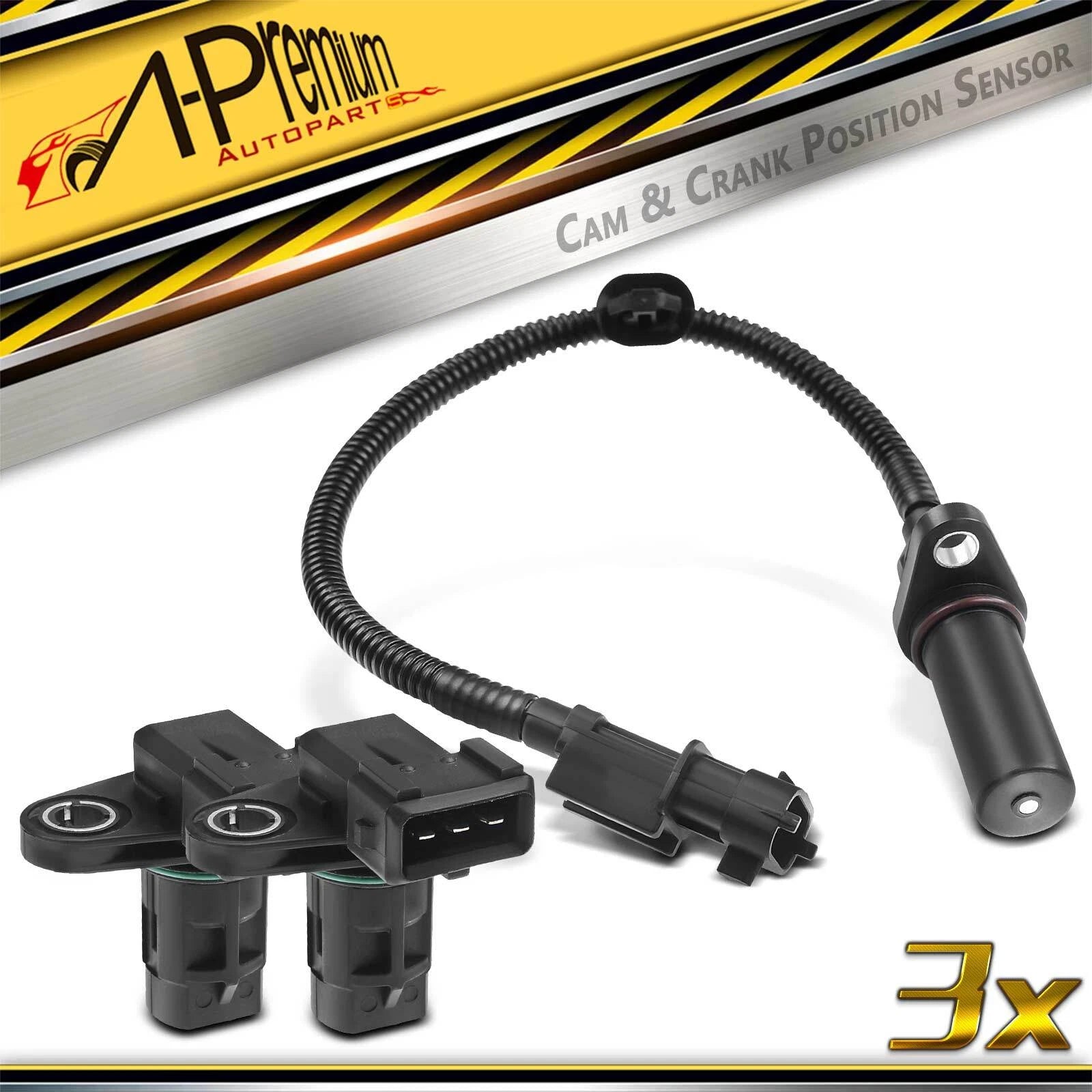 2X Camshaft Crankshaft Position Sensor for Hyundai Tucson Elantra