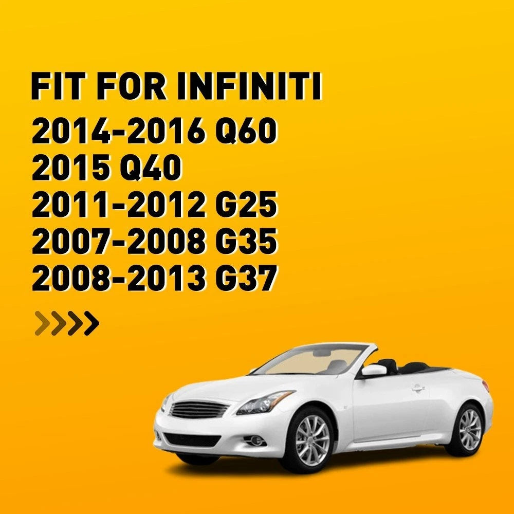 Rear License Plate Mount Bracket for Infiniti G25 Q40 Q60 (2011–2016)