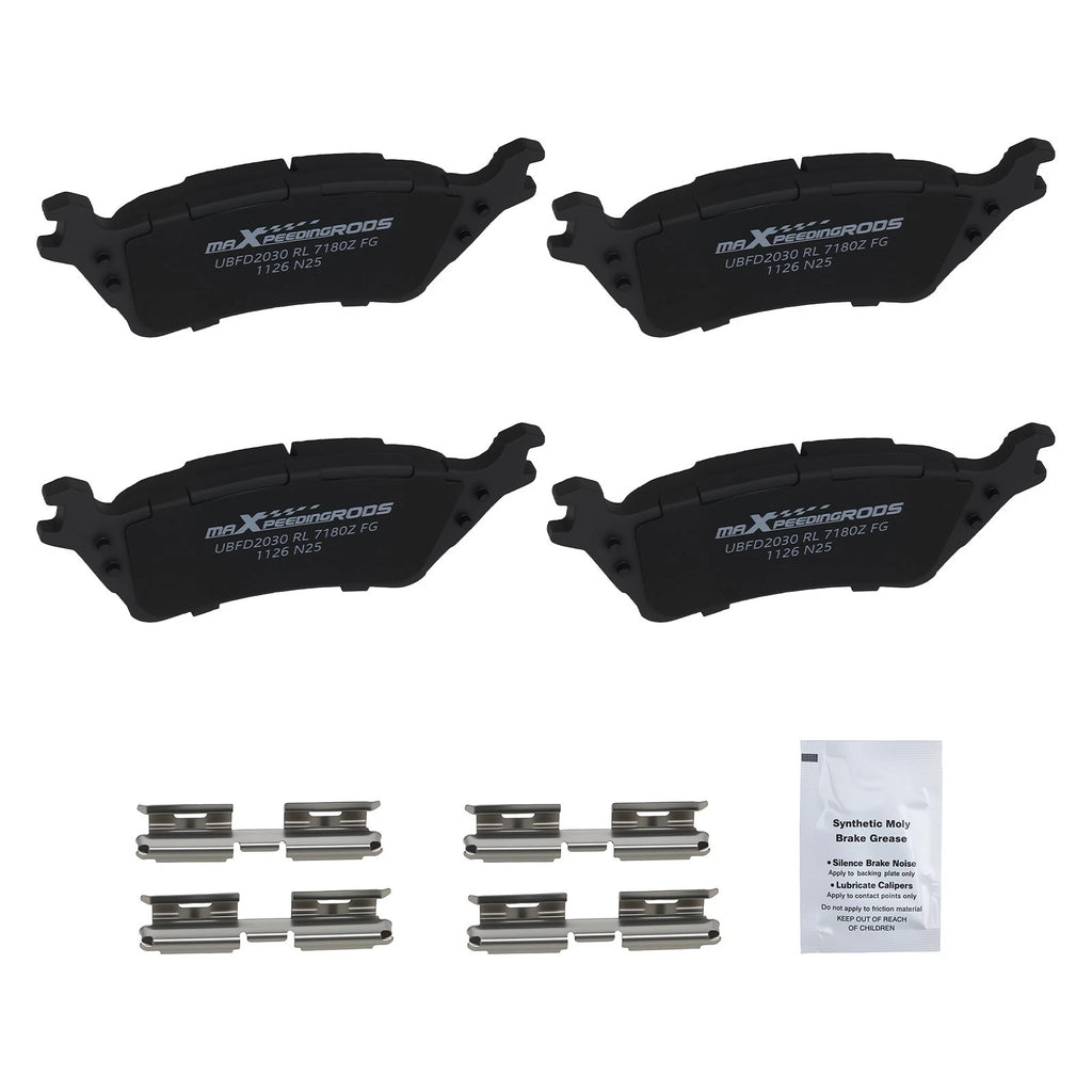 Rear Ceramic Brake Pads Set for Ford F-150 (2012–2020)