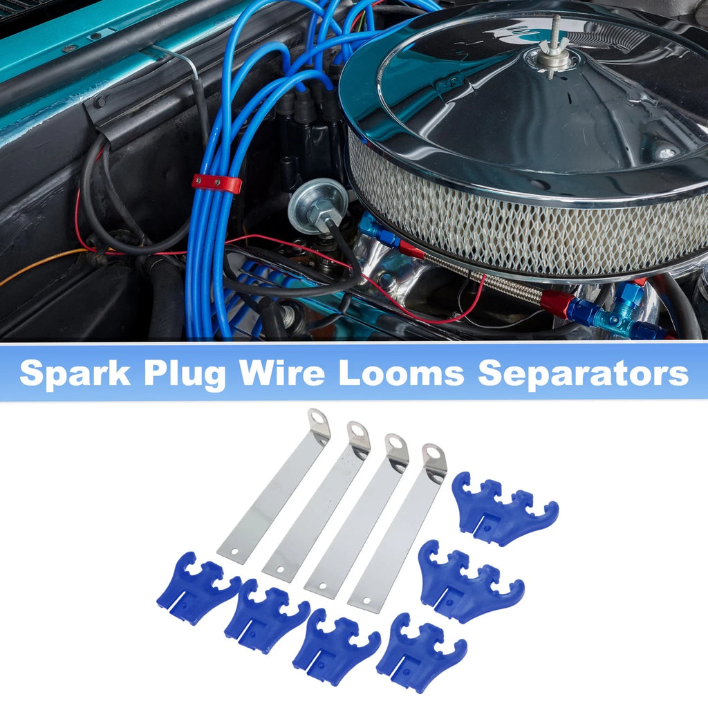 Spark Plug Separators Looms for Chevy Ford (7/8/9mm)