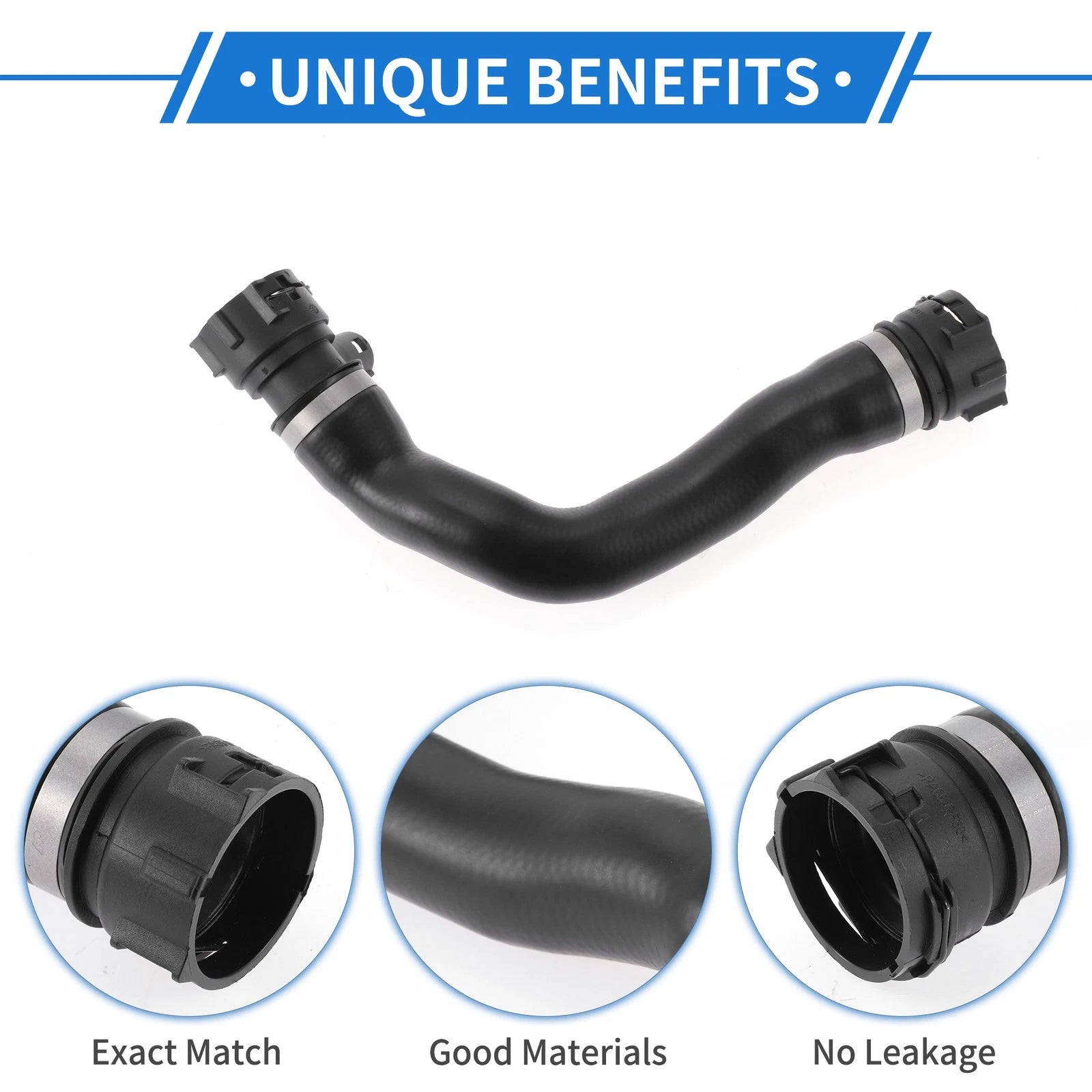Radiator Hose for BMW X5 (2006–2008) 4.8 No.17127536231