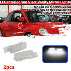 LED Sun Visor Vanity Mirror Light Lamp for Golf Passat Polo Scirocco Beetle