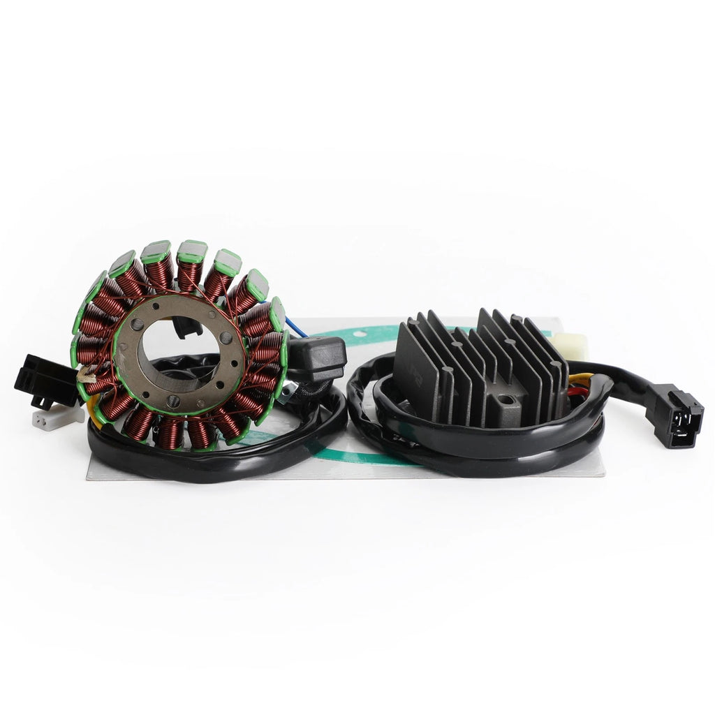 Magneto Stator, Voltage Rectifier, Gasket for Suzuki DR125SE, DR200SE (1994–2013)