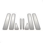 Chrome Pillar Covers 8pc Replacement Set for Hyundai Amanti (2004–2010)