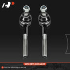 2X Front Inner Tie Rod End for Mercedes-Benz E420 SL500 SL600 (1994–2002)