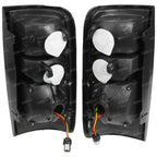 Clear LED Tail Lights LH+RH / 2 x / Toyota Landcruiser (1990–1997)