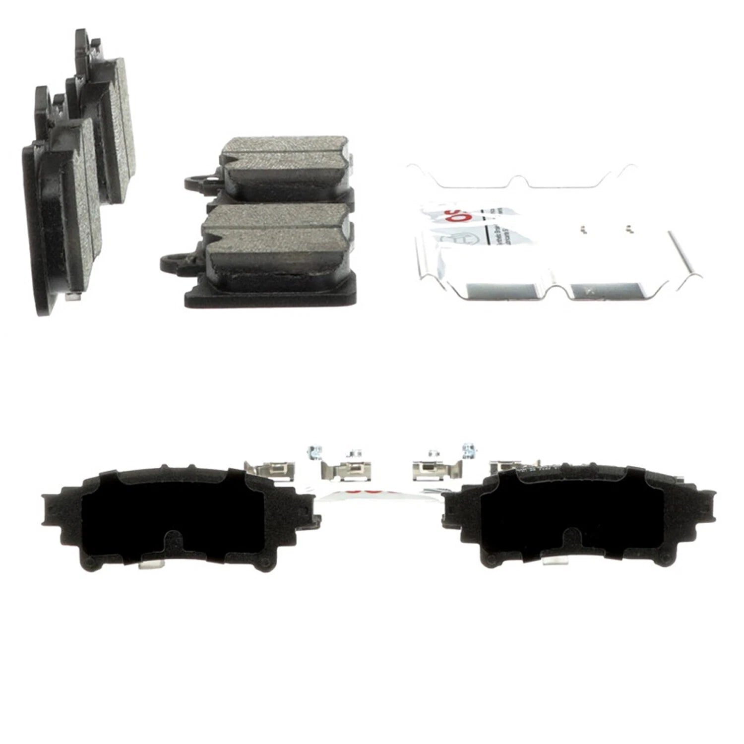 Bosch Blue Ceramic Disc Brake Pad Kit for Lexus GS200t GS450h IS200t RC200t (2015–2020)