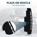 Dashboard Cover Mat for Honda N-VAN JJ1 JJ2 Sun Protector Pad (2018-2023)