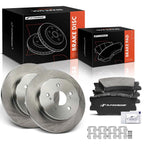 Ceramic Brake Pad & Rear Disc Rotor Set for Toyota Camry (2018–2021)