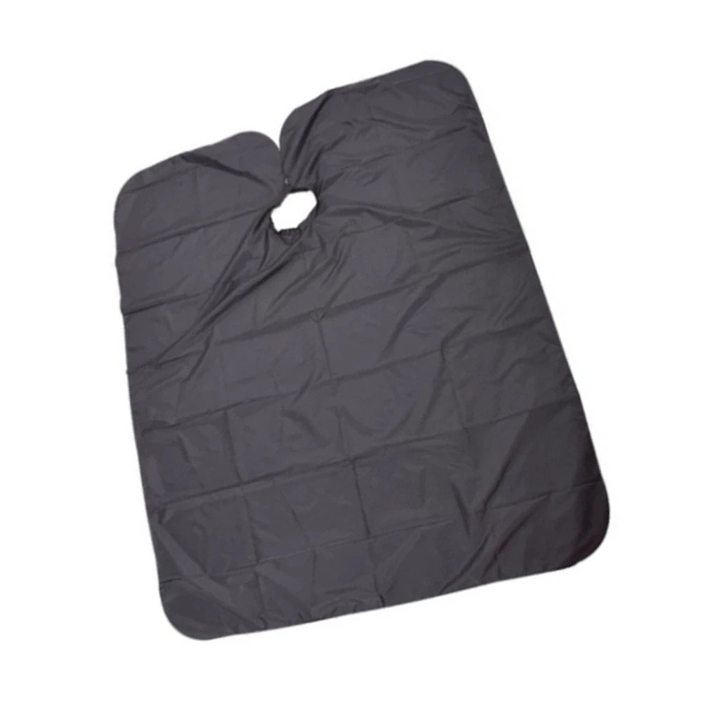 Waterproof Hair Cape for Salon Protection (140x90cm) - Black
