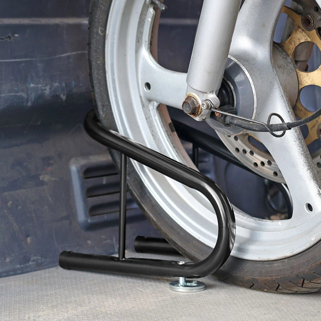 Wheel Chock for Motorcycle (6.5") - Removable with Quick Release Hardware