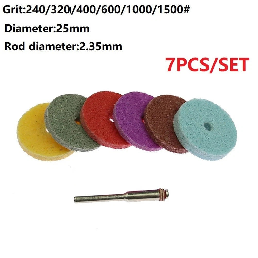 Polishing Wheels for Rotary Tools (T-shaped)