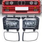 Front Bumper Fog Light Daytime Running Lamp for BMW E30 318i 320 325i (1982–1994)