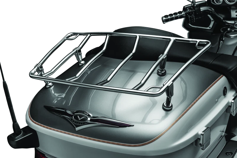 Kuryakyn Multi-Rack Adjustable Trunk Luggage Rack Chrome for Honda Gold Wing (2018–2023)