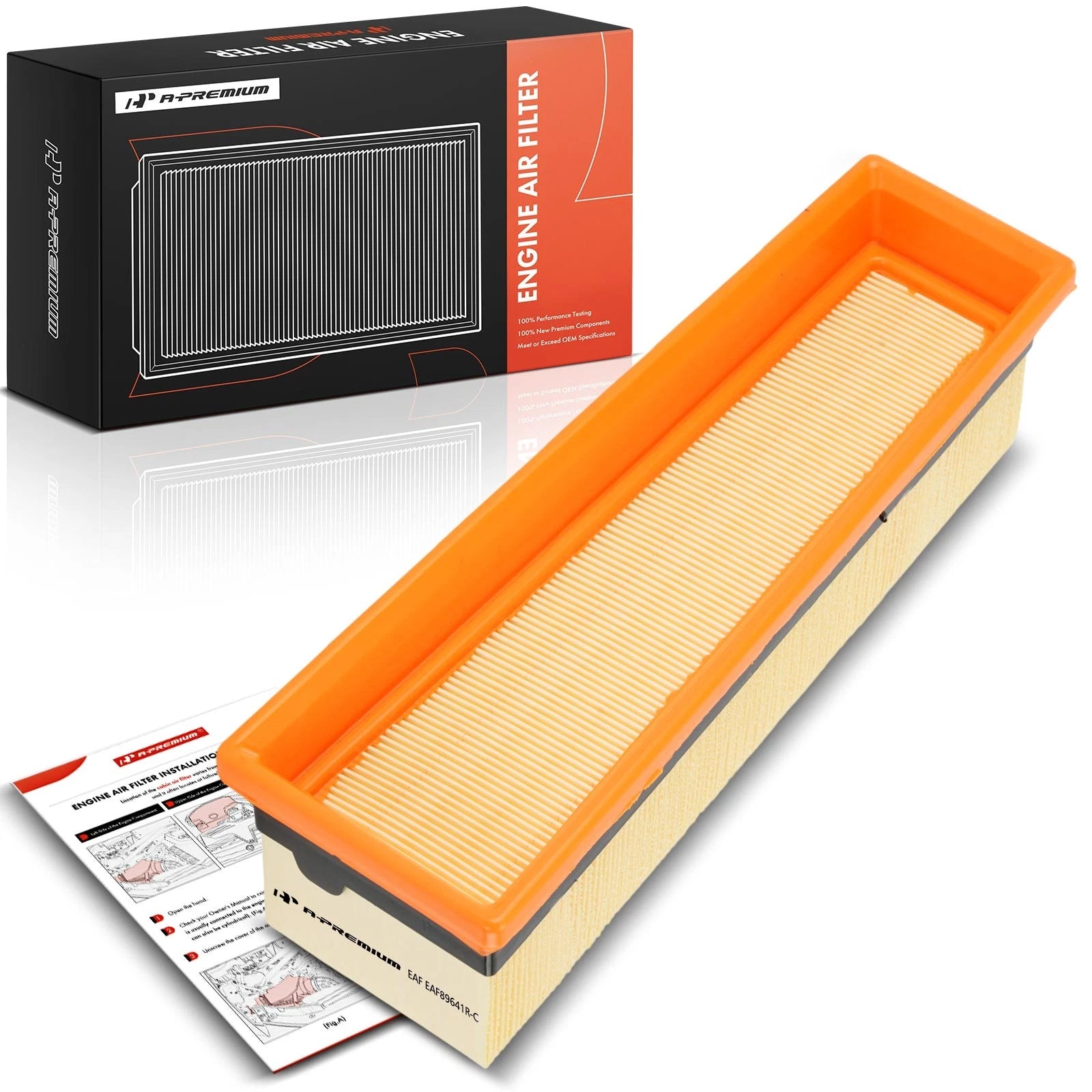 Engine Air Filter for BMW X5 X6 (2010–2014) 4.4L