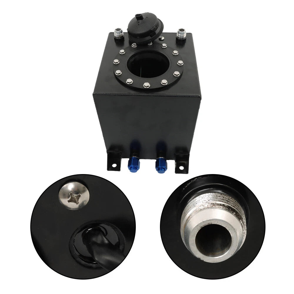 2.5 Gallon Fuel Cell Gas Tank for Drifting (Coated Aluminum)