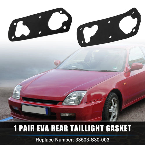 1 Pair EVA Rear Taillight Gaskets for Honda Prelude (1997–2001) No.33503-S30-003