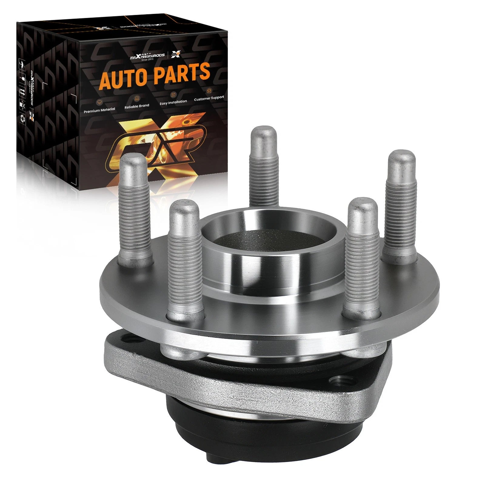 Set of 2 Front Wheel Hub Bearings for Chevrolet Caprice (2011-2013)