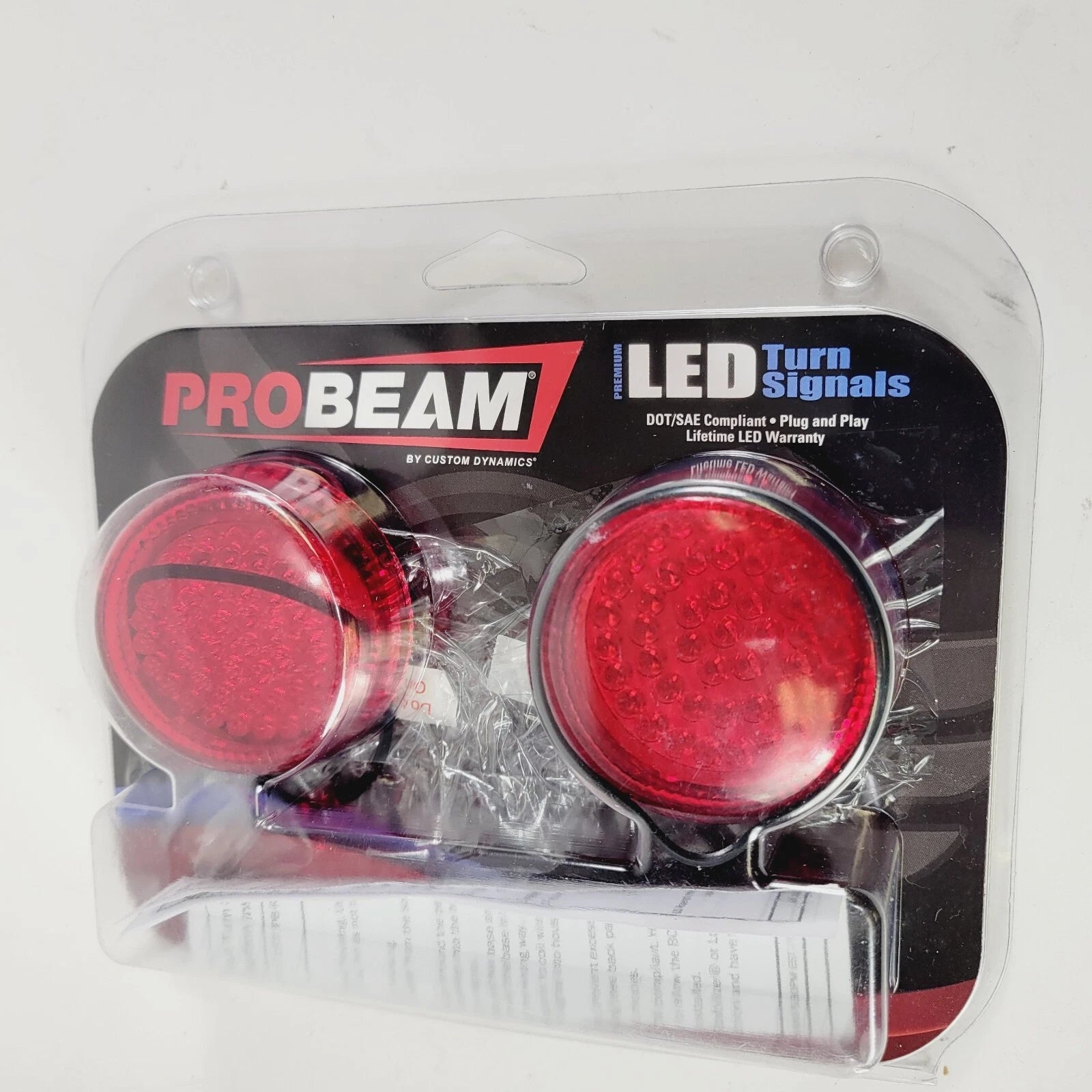 Pro Ringz Red LED Turn Signal 1157 for Harley-Davidson (2020–2020)