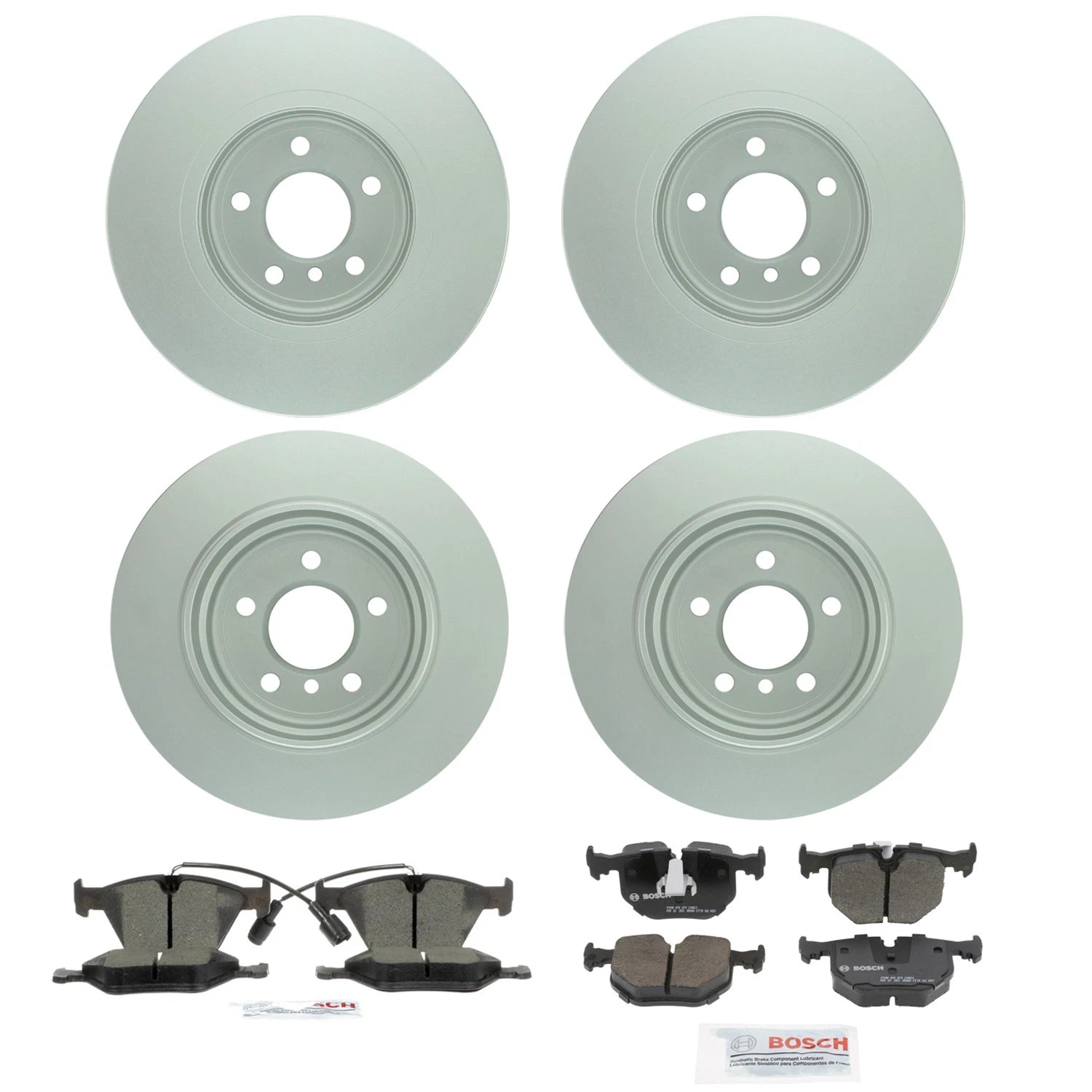 Bosch QuietCast Brake Pad Kit & Rotors for BMW X3 E83 (2004–2010)
