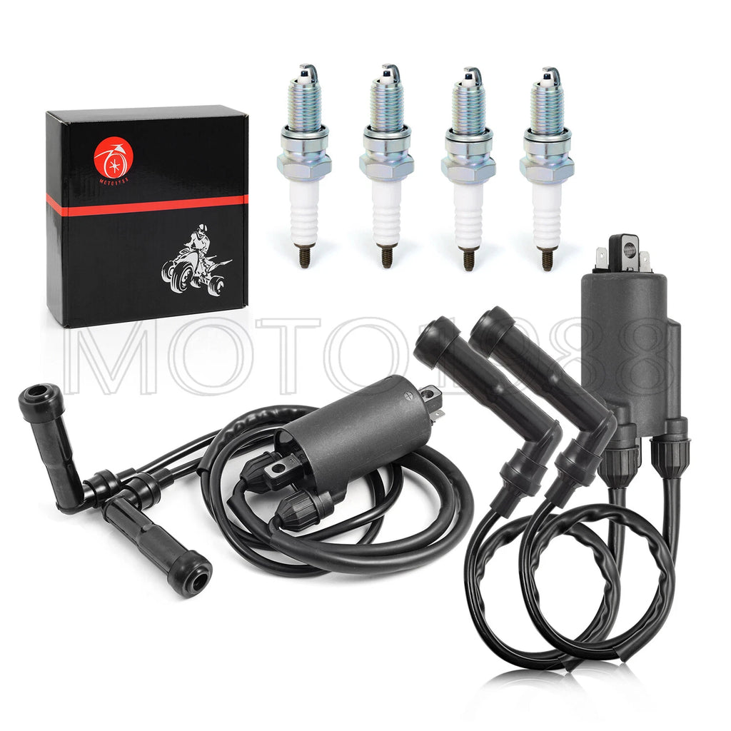 Ignition Coil Pack & Spark Plug for Honda Goldwing 1200 GL1200 (1984-1987)
