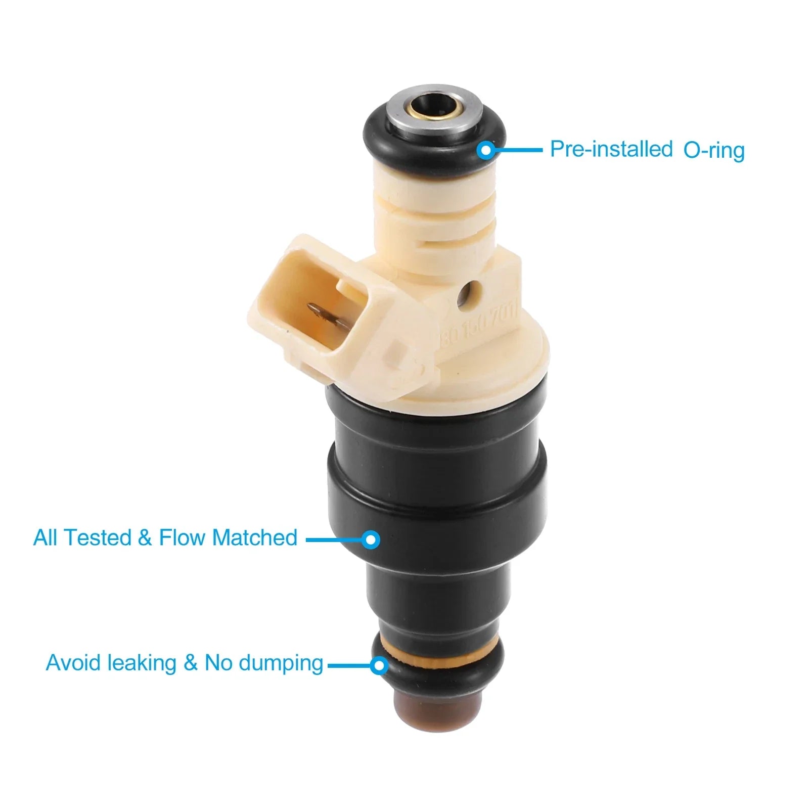 6pcs 0280150701 Fuel Injector for BMW E36 M3 (1992 - 1995)