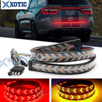 4-Functions LED Tailgate Light Strip Bar for Dodge Ram Journey Durano (48'')
