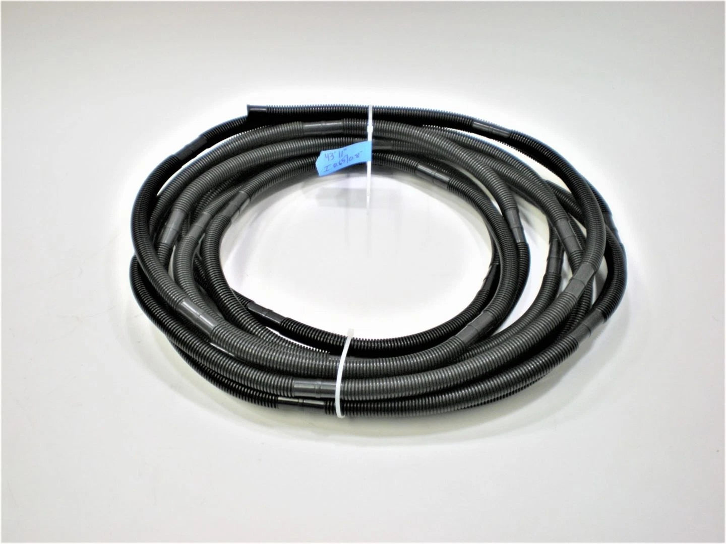 Corrugated Electrical Wiring Conduit Flex Tubing 0.65"x43'11" for Marine Boat