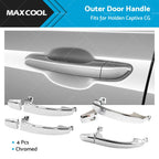 Set of 4 Outer Door Handles Chrome for Holden Captiva