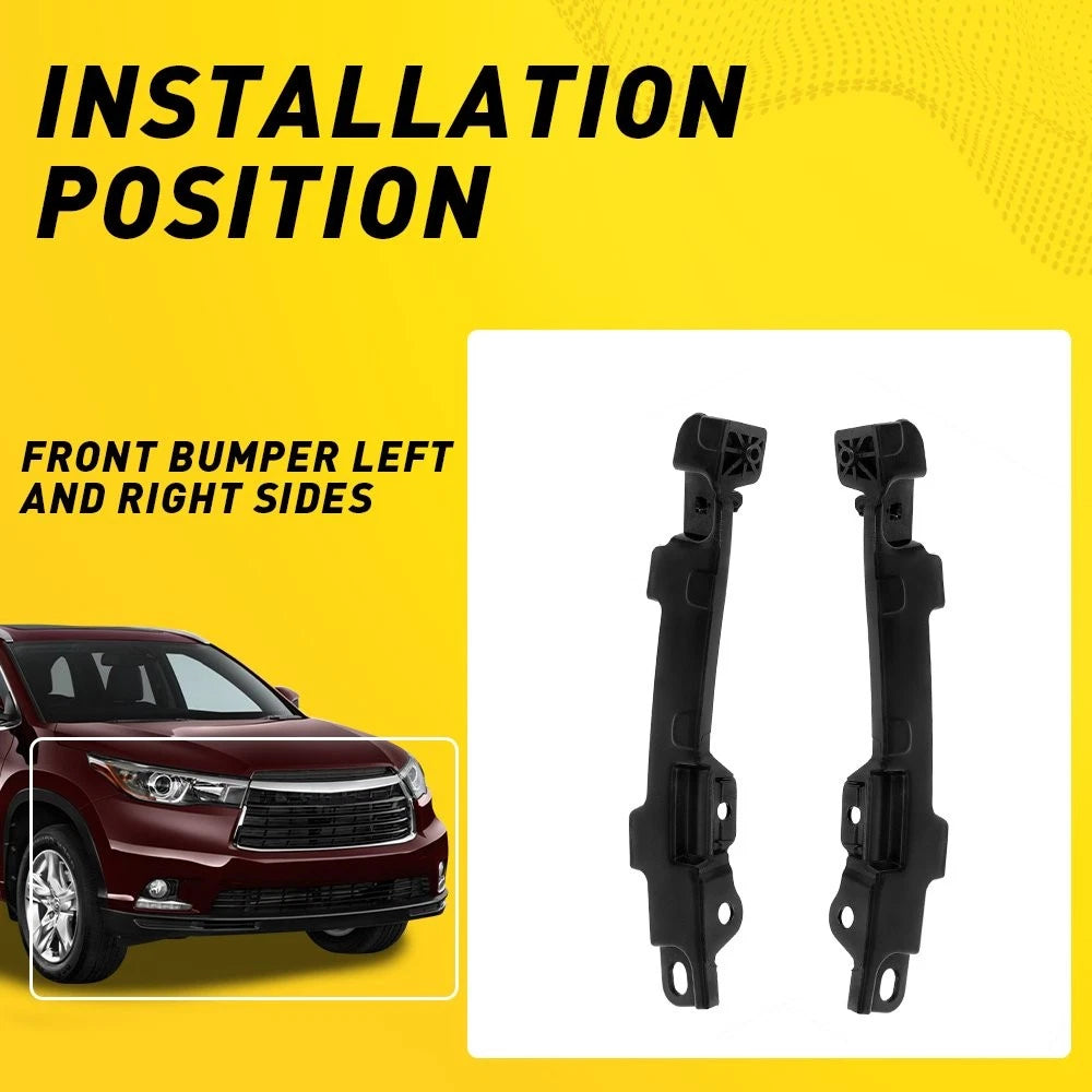Front Bumper Retainer Side Support Bracket for Toyota Highlander (2014-2019)
