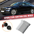 16 x Spark Plug Wire Ignition Coil Cables for Mercedes-Benz W202 W210 CL500
