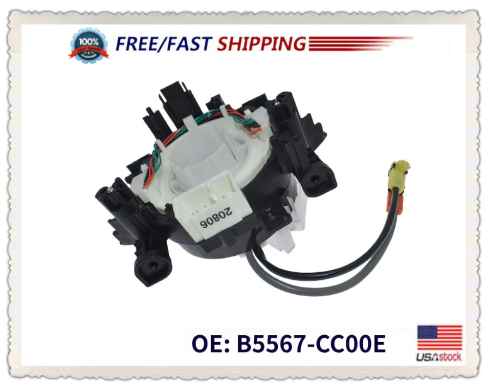 Clock Spring B5567-CC00E for Murano (2004–2017) 3.5L VQ35DE