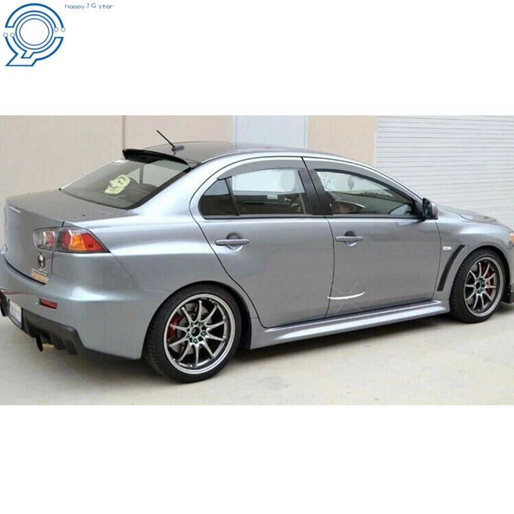 Window Vent Visors for Mitsubishi Lancer (2008-2017) Mugen Style
