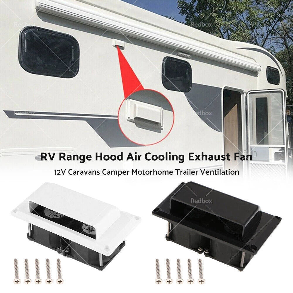 12V Side Ventilation Exhaust Fan for RV Caravan Motorhome Trailer