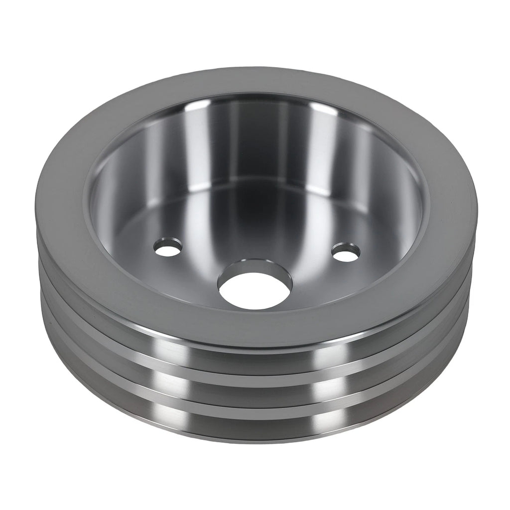 Triple Groove Aluminum Crankshaft Pulley for Chevy 396 454 (1965–1990)