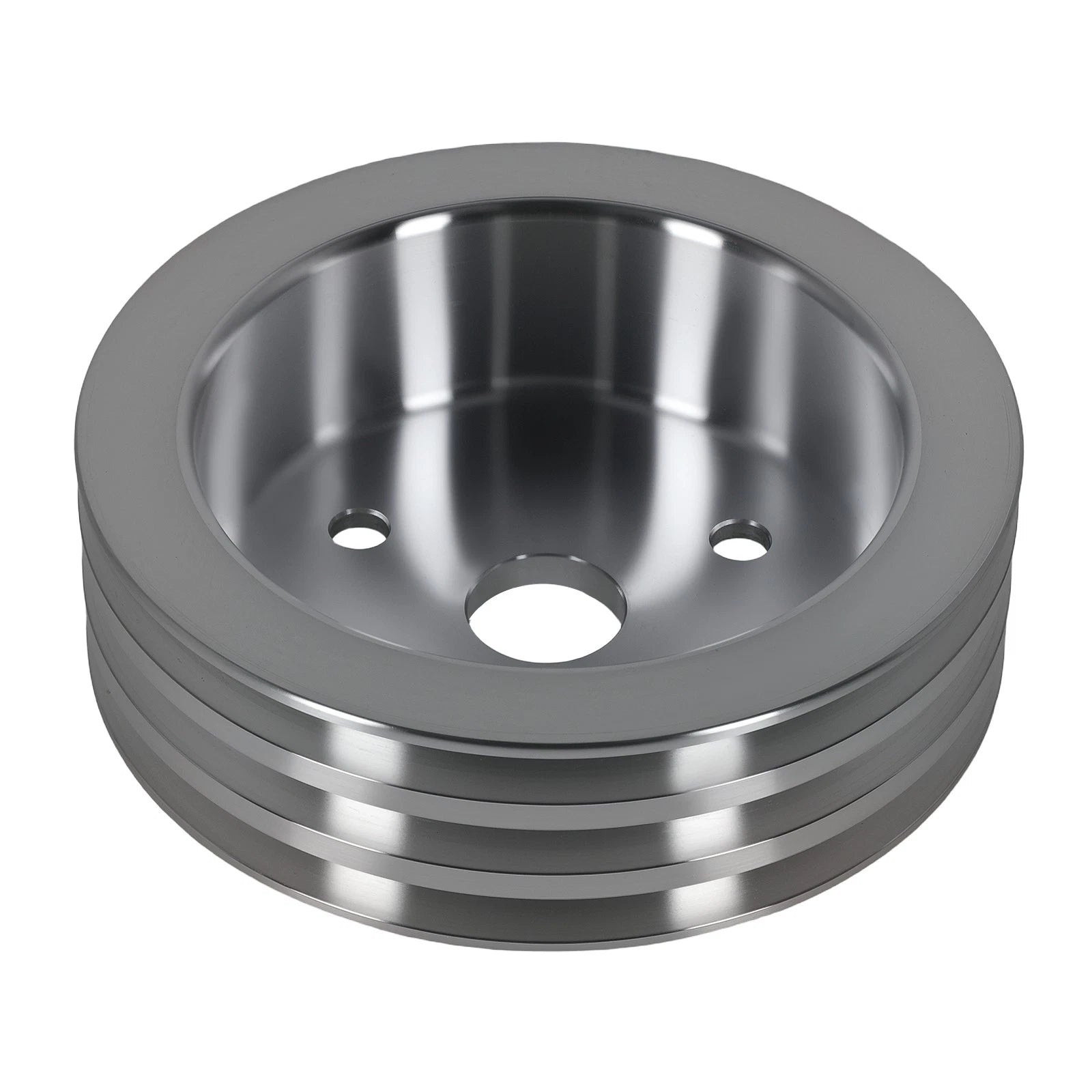 Triple Groove Aluminum Crankshaft Pulley for Chevy 396 454 (1965–1990)