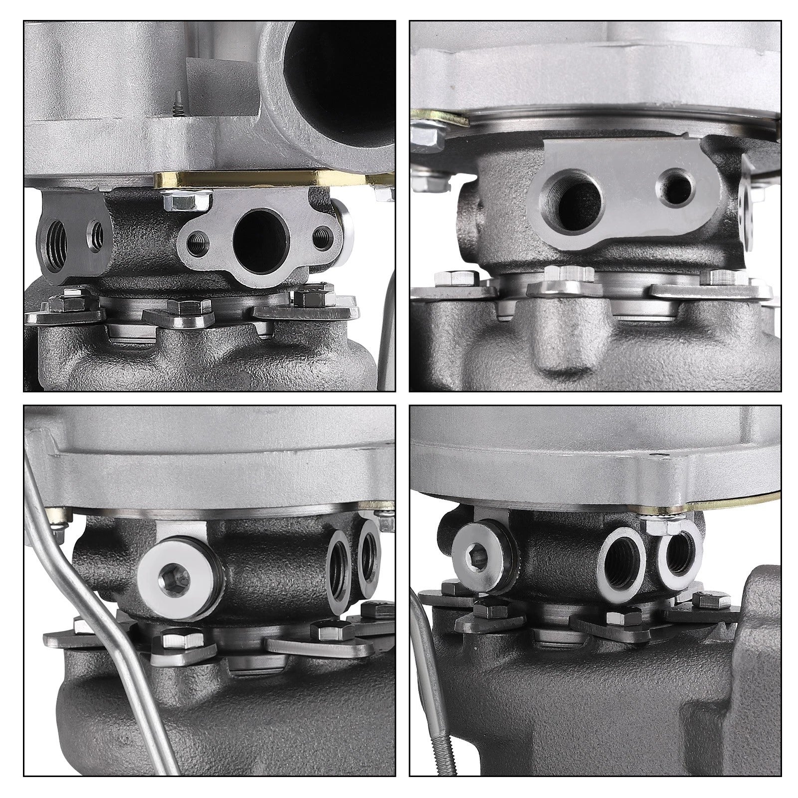 Left Billet Turbo for Audi A6 S4 (1997–2001) A4 RS4 (2000–2005) V6 2.7L 53049700025