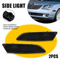 Set of 2 Front Side Marker Lights Reflector for Chrysler Crossfire (2004–2008)