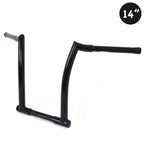 14" Mini Ape Chizeled Handlebar for Harley Dyna Road Glide King Sportster