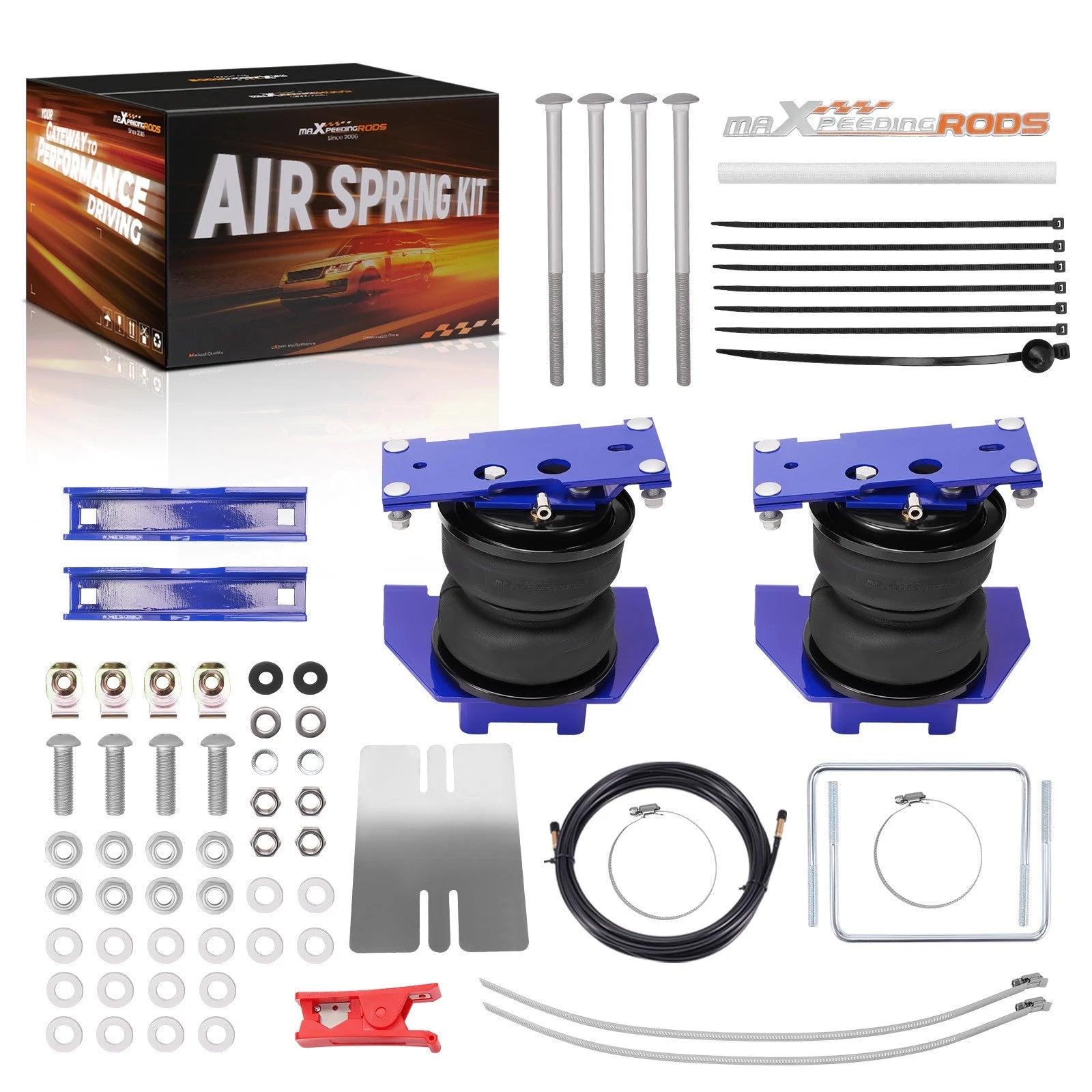 Air Suspension Spring Kit for Ford F-250 Super Duty RWD (2017–2024)