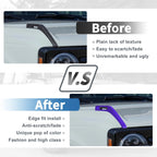 Engine Hood Hinge Cover for Ford Bronco (2021–2024) Purple Trail Sight Trim