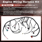 Engines Wiring Harness for Ford F250-F550 Super Duty 6.0L V8 (2004) 4C3Z-12B637-AA