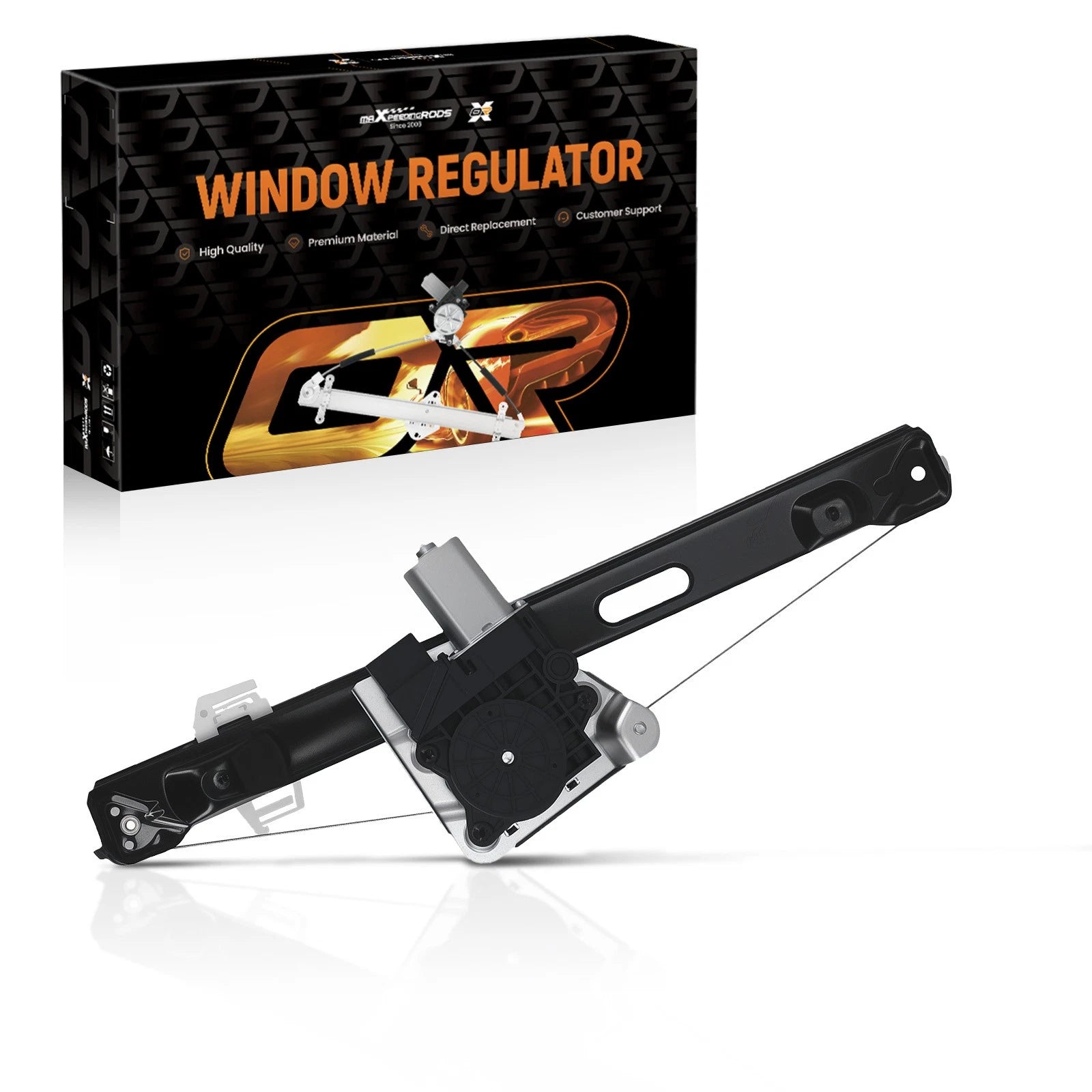 Rear Left Window Regulator w/Motor for BMW E90 E91 (2006–2013)