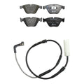Hella Front Low-Met Disc Brake Pad w/Sensor for BMW E90 335d E93 335i 335is (2007–2013)